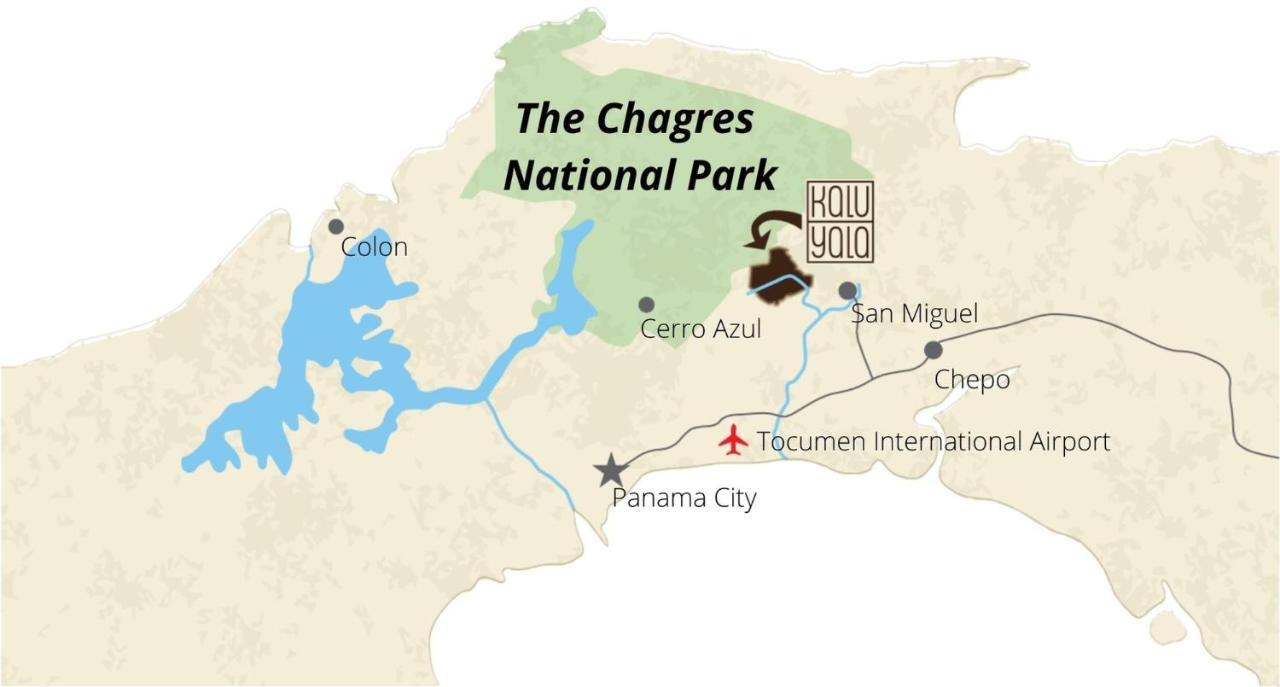 The Jungle Lodge At Kalu Yala Панама Сити Екстериор снимка